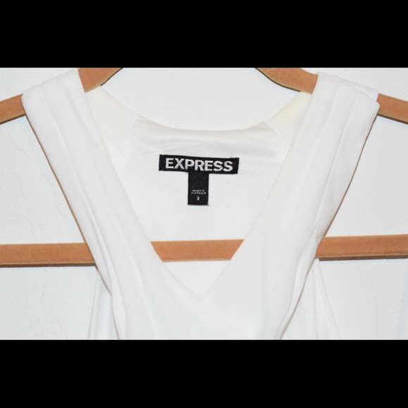 Express high neck dress with edge detailing - Picture 2 of 4